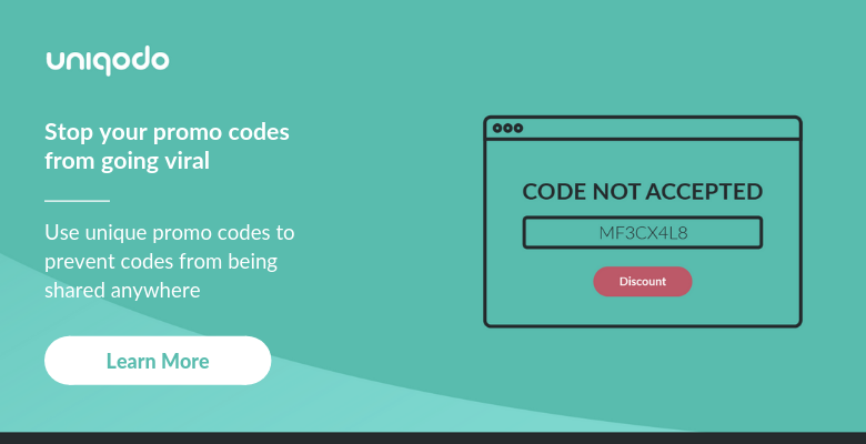 Everything you need to know to make promo codes work for eCommerce